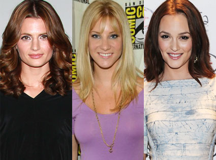Heather Morris, Stana Katic, Leighton Meester Heather Morris, Stana Katic, Leighton Meester